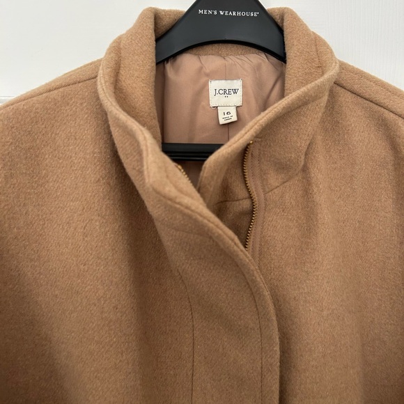 J. Crew Tan Wool Overcoat - Picture 5 of 5